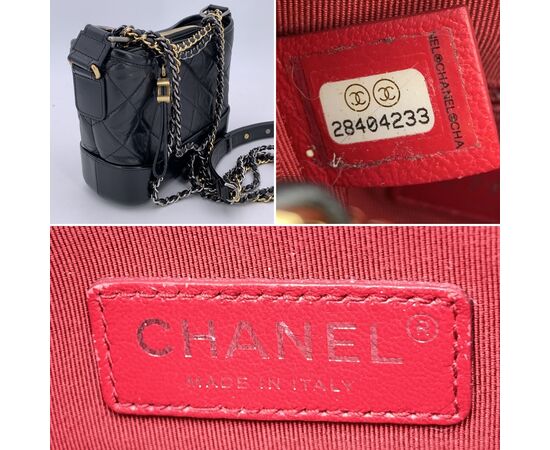 CHANEL Borsa a Tracolla in Pelle Col. Nero Gabrielle S