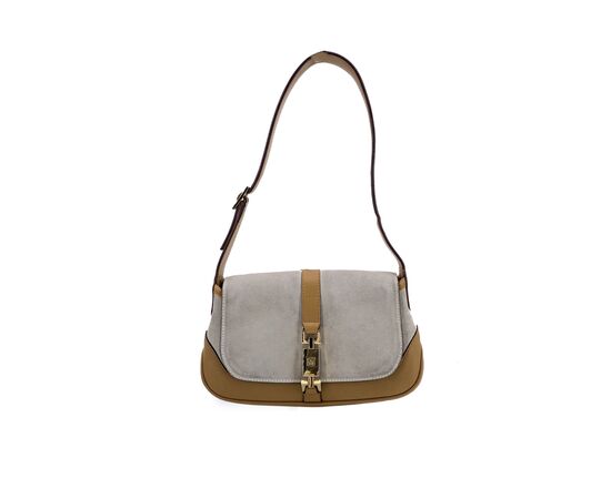 GUCCI Borsa Hobo in Camoscio Col. Beige Jackie S