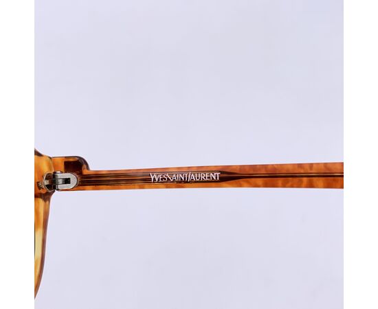 YVES SAINT LAURENT Occhiali da Sole Vintage in Acetato Col. Marrone