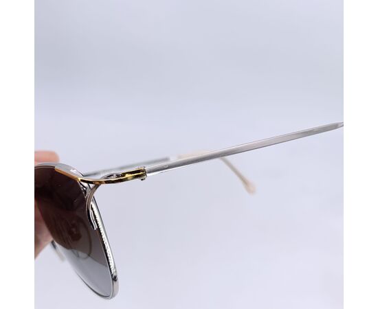 FENDI Occhiali da Sole Vintage in Metallo Col. Argento