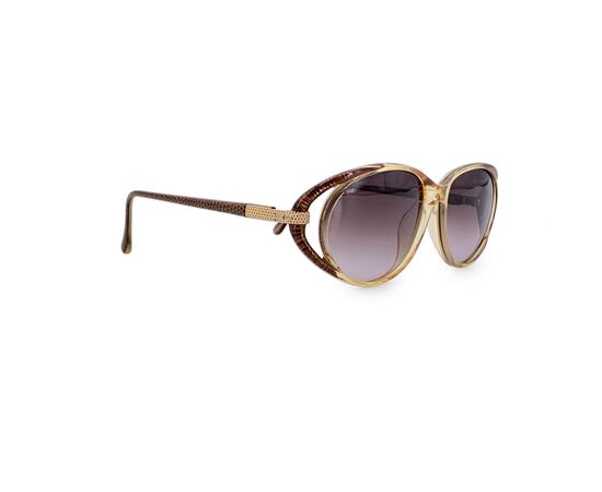 DIOR Occhiali da Sole Vintage in Acetato Col. Marrone