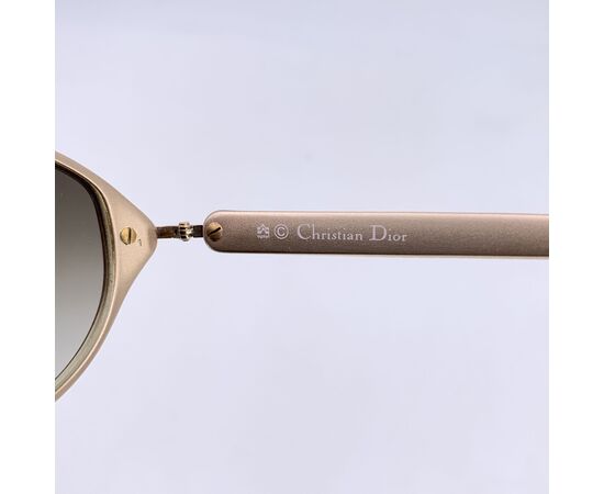 DIOR Occhiali da Sole Vintage in Acetato Col. Oro