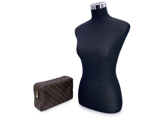 LOUIS VUITTON Pochette in Tela Col. Marrone Trousse de Toilette M