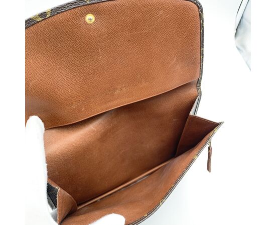 LOUIS VUITTON Pochette Vintage in Tela Col. Marrone Rabat S