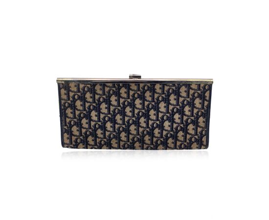 DIOR Pochette Vintage in Tela Col. Blu Diorissimo S