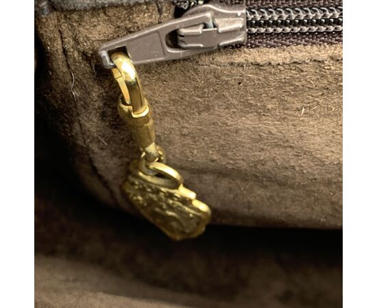 GUCCI Borsa a Tracolla Vintage in Pelle Col. Marrone Horsebit 1955 S