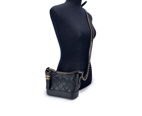 CHANEL Borsa a Tracolla in Pelle Col. Nero Gabrielle S