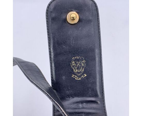 GUCCI Borsa a Tracolla Vintage in Pelle Col. Nero Ophidia M