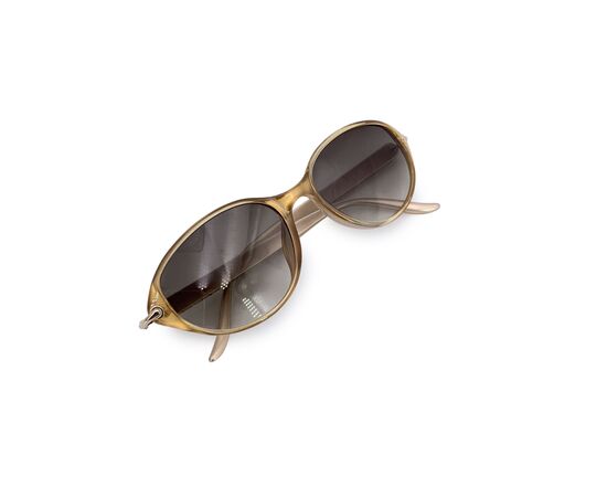 DIOR Occhiali da Sole Vintage in Acetato Col. Oro
