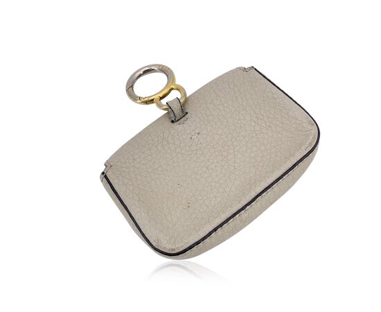 FENDI Accessorio in Pelle Col. Grigio Nano Baguette S