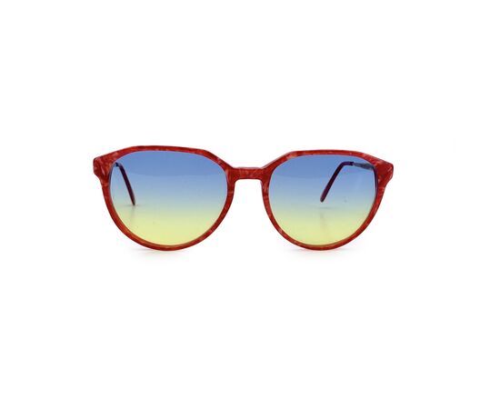 YVES SAINT LAURENT Occhiali da Sole Vintage in Acetato Col. Rosso