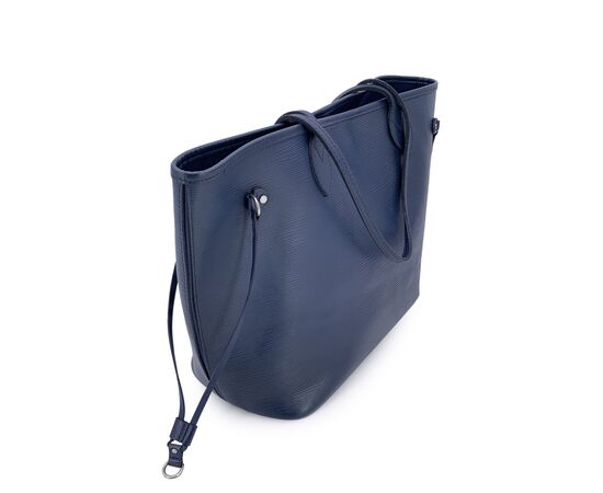 LOUIS VUITTON Borsa Shopper in Pelle Col. Blu Neverfull M
