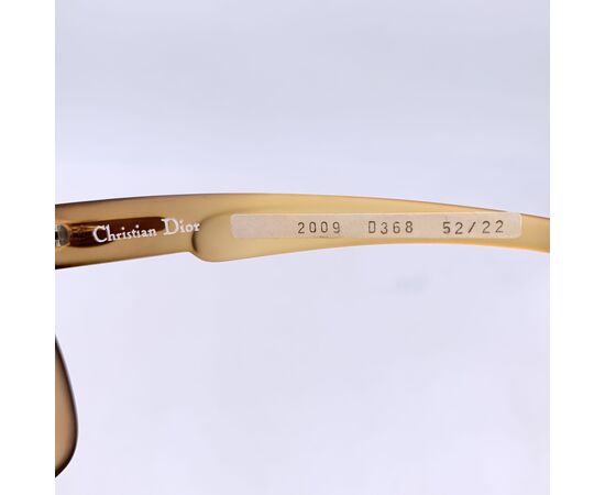DIOR Occhiali da Sole Vintage in Acetato Col. Giallo