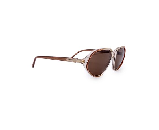YVES SAINT LAURENT Occhiali da Sole Vintage in Acetato Col. Beige