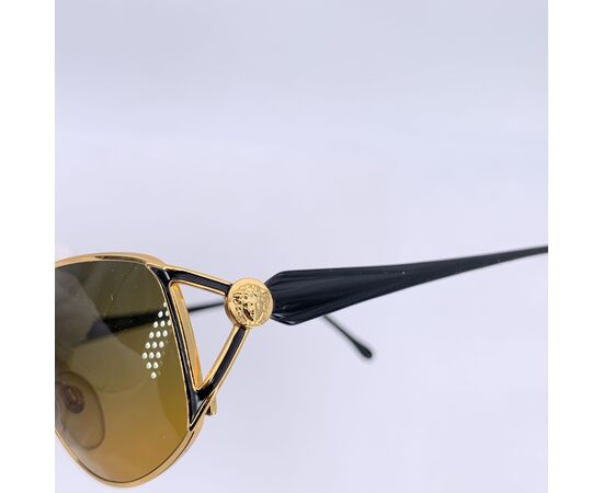 GIANNI VERSACE Occhiali da Sole Vintage in Acetato Col. Marrone
