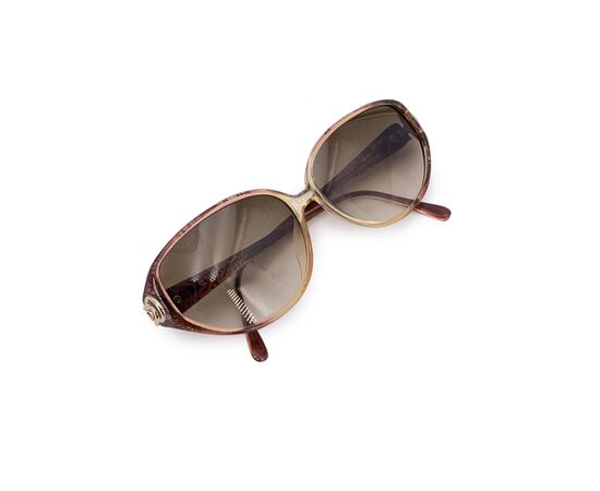 DIOR Occhiali da Sole Vintage in Acetato Col. Marrone