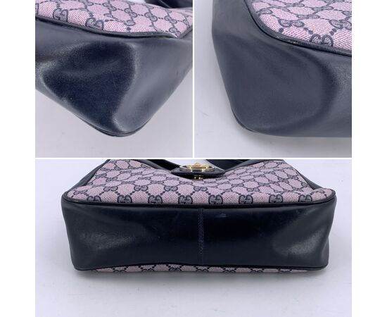 GUCCI Borsa a Tracolla Vintage in Tela Col. Blu M