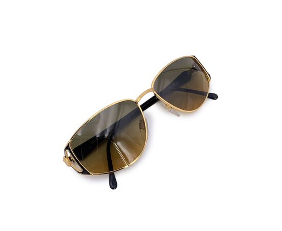 GIANNI VERSACE Occhiali da Sole Vintage in Acetato Col. Marrone