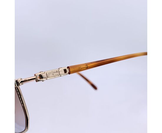 FENDI Occhiali da Sole Vintage in Metallo Col. Oro