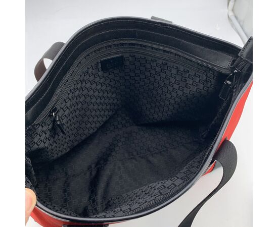GUCCI Borsa Shopper in Tela Col. Rosso M
