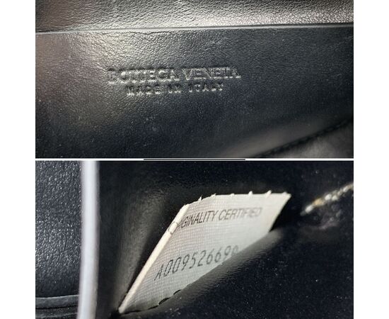 BOTTEGA VENETA Borsa a Tracolla in Pelle Col. Nero Concert S