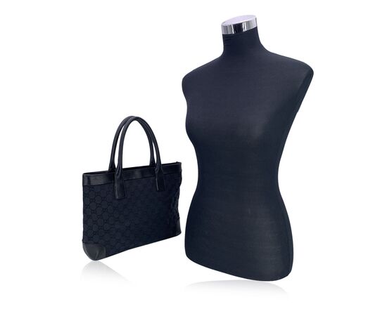 GUCCI Borsa Shopper in Tela Col. Nero M