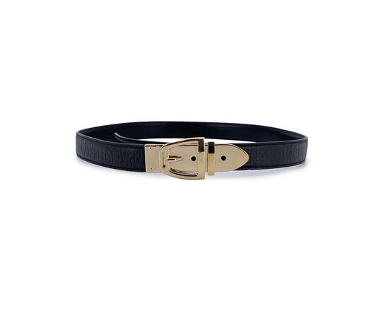 GUCCI Cintura in Pelle Col. Nero