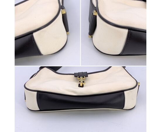 GUCCI Borsa Hobo in Tela Col. Bianco Hobo M