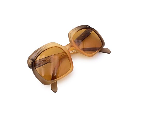 DIOR Occhiali da Sole Vintage in Acetato Col. Giallo