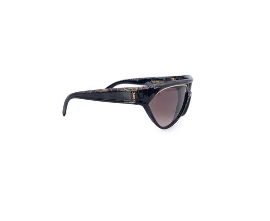 YVES SAINT LAURENT Occhiali da Sole Vintage in Acetato Col. Marrone