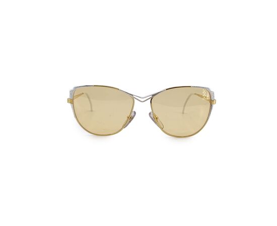 YVES SAINT LAURENT Occhiali da Sole Vintage in Acetato Col. Giallo
