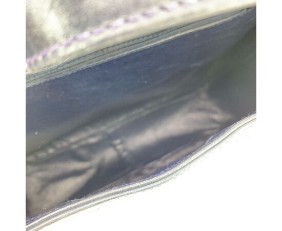 GUCCI Borsa a Tracolla Vintage in Tela Col. Blu M