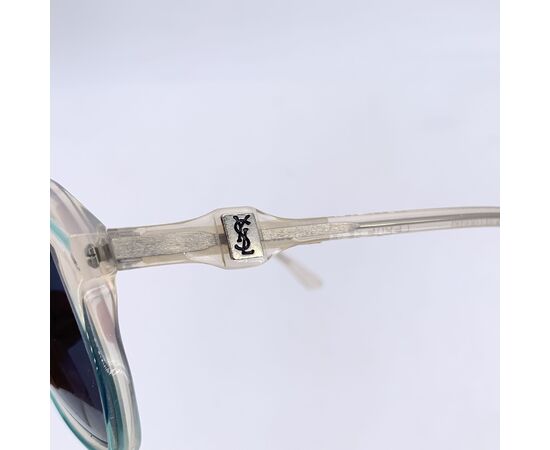 YVES SAINT LAURENT Occhiali da Sole Vintage in Acetato Col. Nero