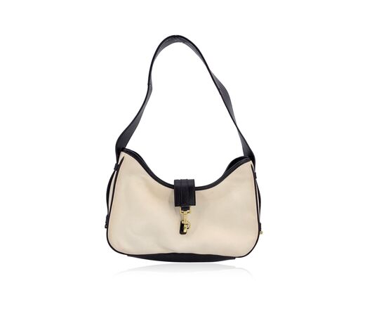 GUCCI Borsa Hobo in Tela Col. Bianco Hobo M