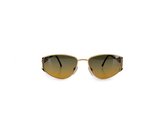 GIANNI VERSACE Occhiali da Sole Vintage in Acetato Col. Marrone
