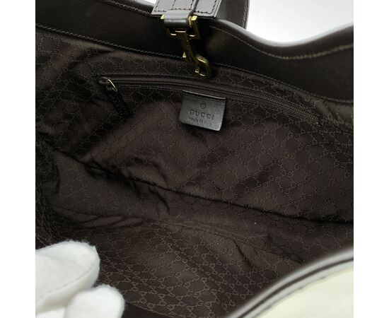 GUCCI Borsa Hobo in Tela Col. Bianco Hobo M