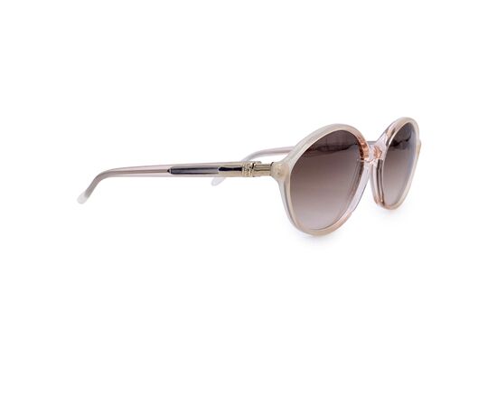 YVES SAINT LAURENT Occhiali da Sole Vintage in Acetato Col. Bianco