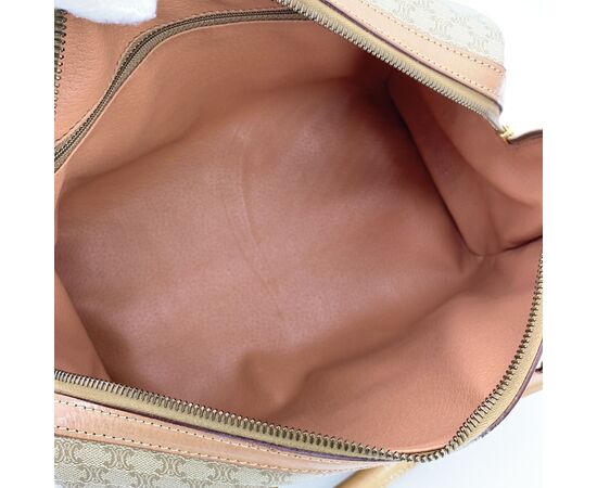 CELINE Borsa a Mano Vintage in Tela Col. Beige Macadam M
