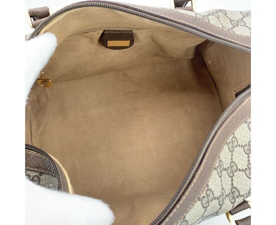GUCCI Borsa a Mano Vintage in Tela Col. Beige Boston M