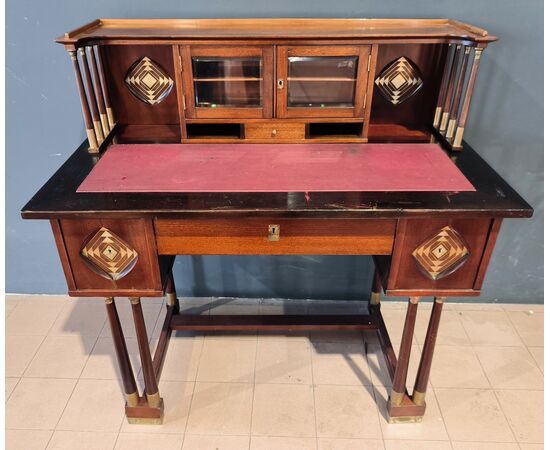 Desk and Chair by Julius e Josef Herrmann per Mobelfabrik, Wiener Secession. Wien 1900s