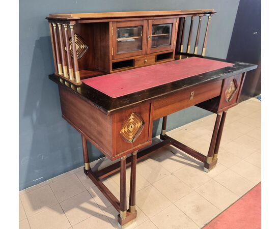 Desk and Chair by Julius e Josef Herrmann per Mobelfabrik, Wiener Secession. Wien 1900s