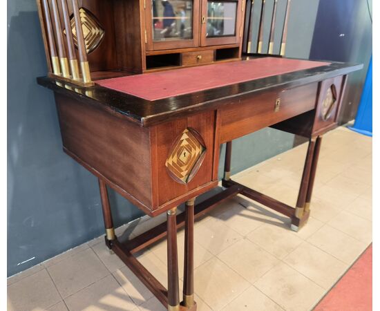 Desk and Chair by Julius e Josef Herrmann per Mobelfabrik, Wiener Secession. Wien 1900s
