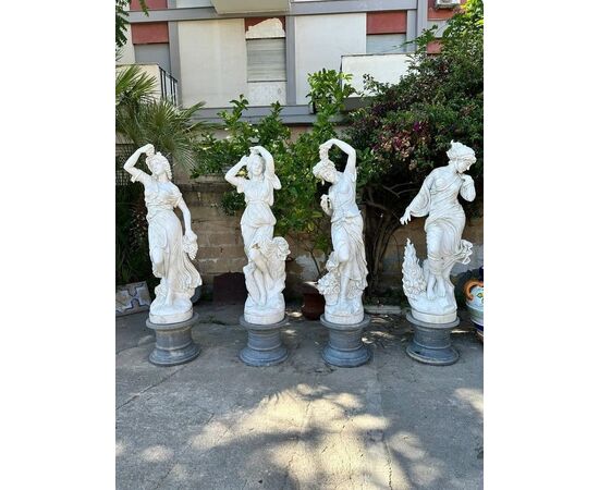  Sculture in Marmo Le Quattro Stagioni
