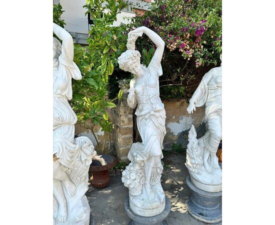  Sculture in Marmo Le Quattro Stagioni