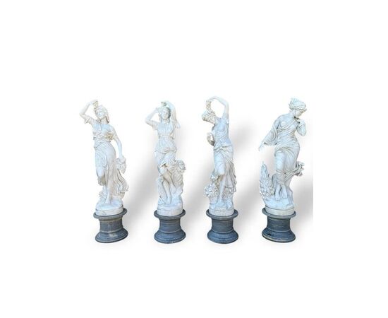  Sculture in Marmo Le Quattro Stagioni