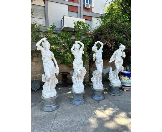  Sculture in Marmo Le Quattro Stagioni