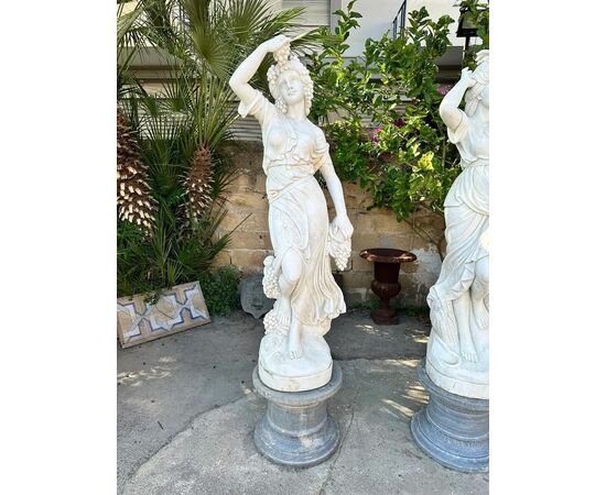  Sculture in Marmo Le Quattro Stagioni