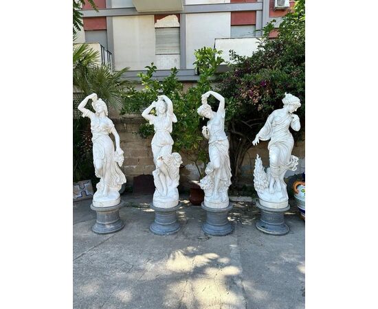  Sculture in Marmo Le Quattro Stagioni