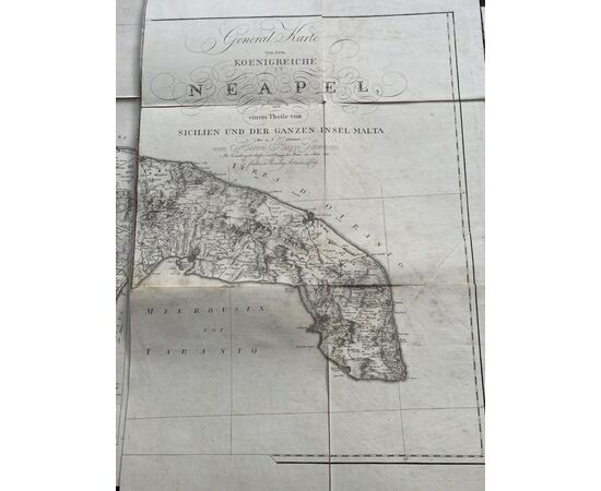 Carta del Regno di Napoli
