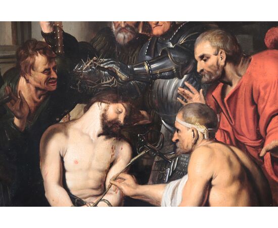 Pittore Fiammingo: “Cristo incoronato di spine” fine ‘600